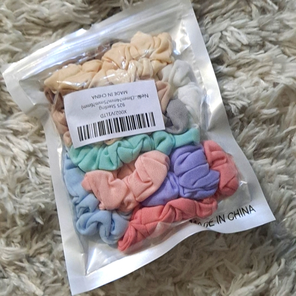 Hair scrunchies
